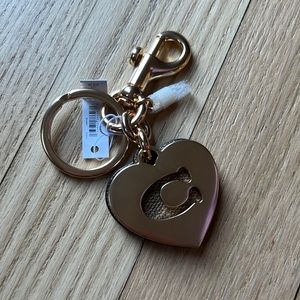 NWT coach keychain